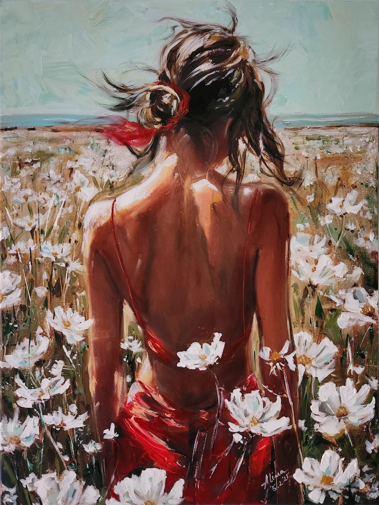 ArteDiAlina.com painting: Bright Horizons